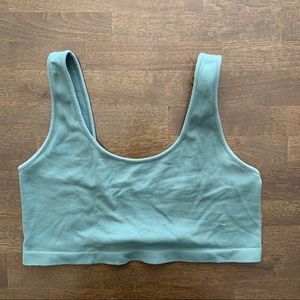 American Eagle Green Bra Top